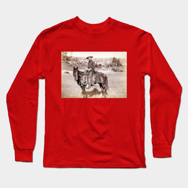 Old Cowboy Long Sleeve T-Shirt by AndiPie6